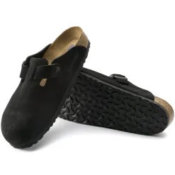 Discount Birkenstock Boston Blod Fodseng Black
