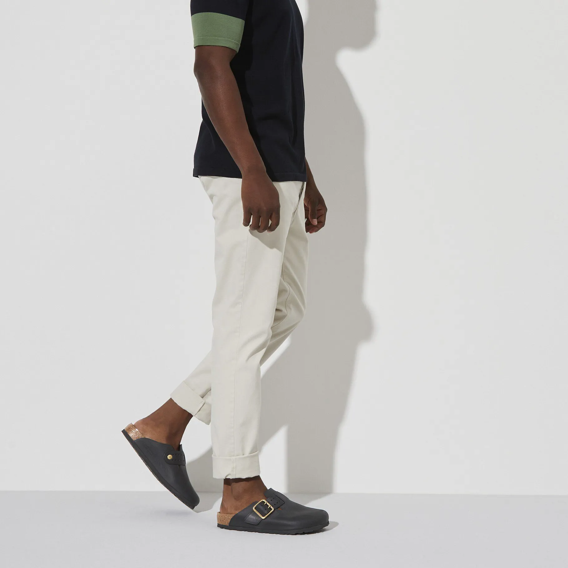 Shop Birkenstock Boston Bold Gap Black