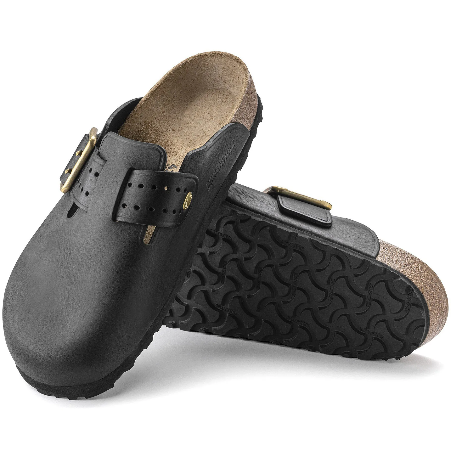 Shop Birkenstock Boston Bold Gap Black