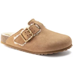 Best Birkenstock Boston Bold Shearling Cognac