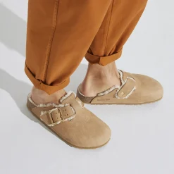 Best Birkenstock Boston Bold Shearling Cognac