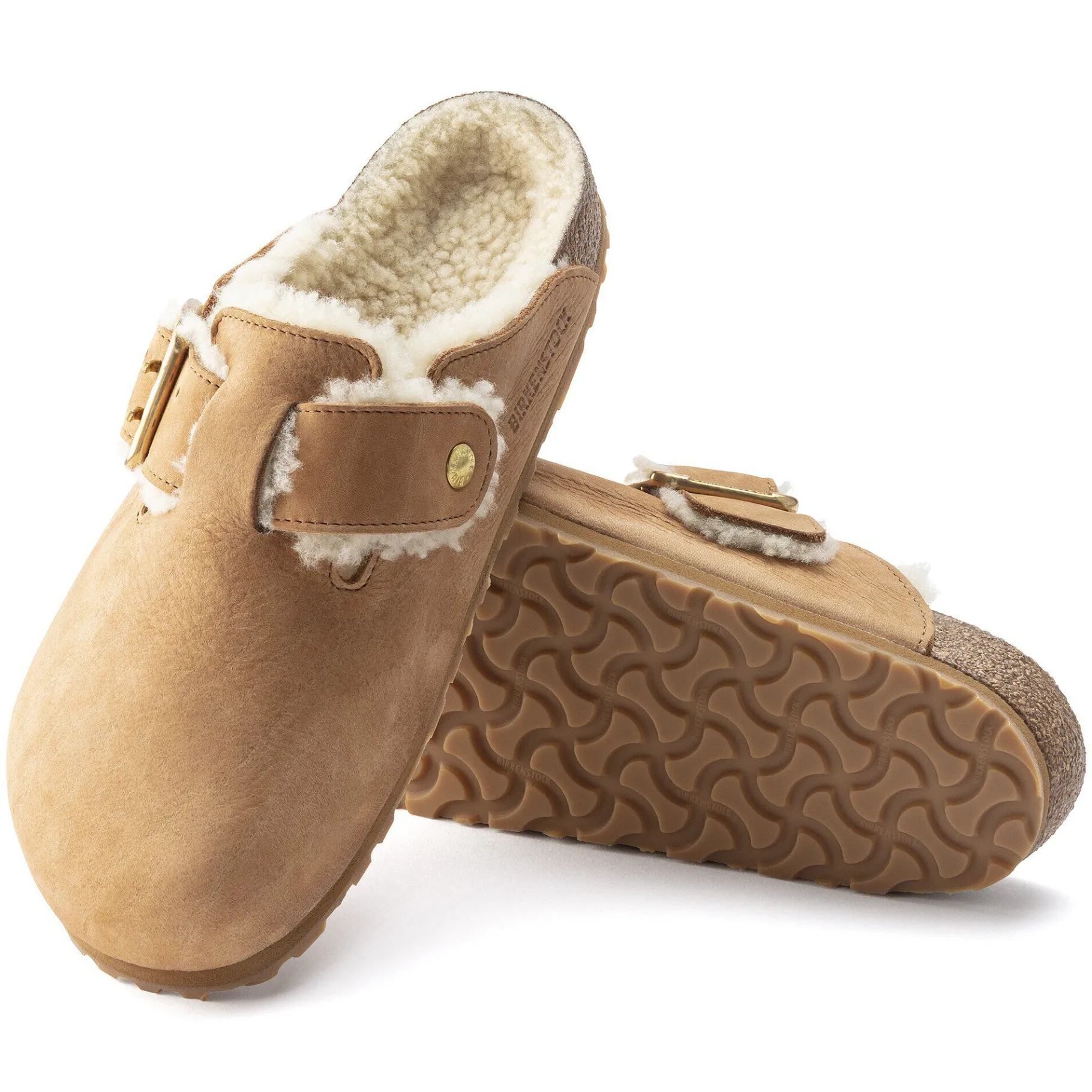 Best Birkenstock Boston Bold Shearling Cognac