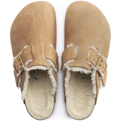 Best Birkenstock Boston Bold Shearling Cognac