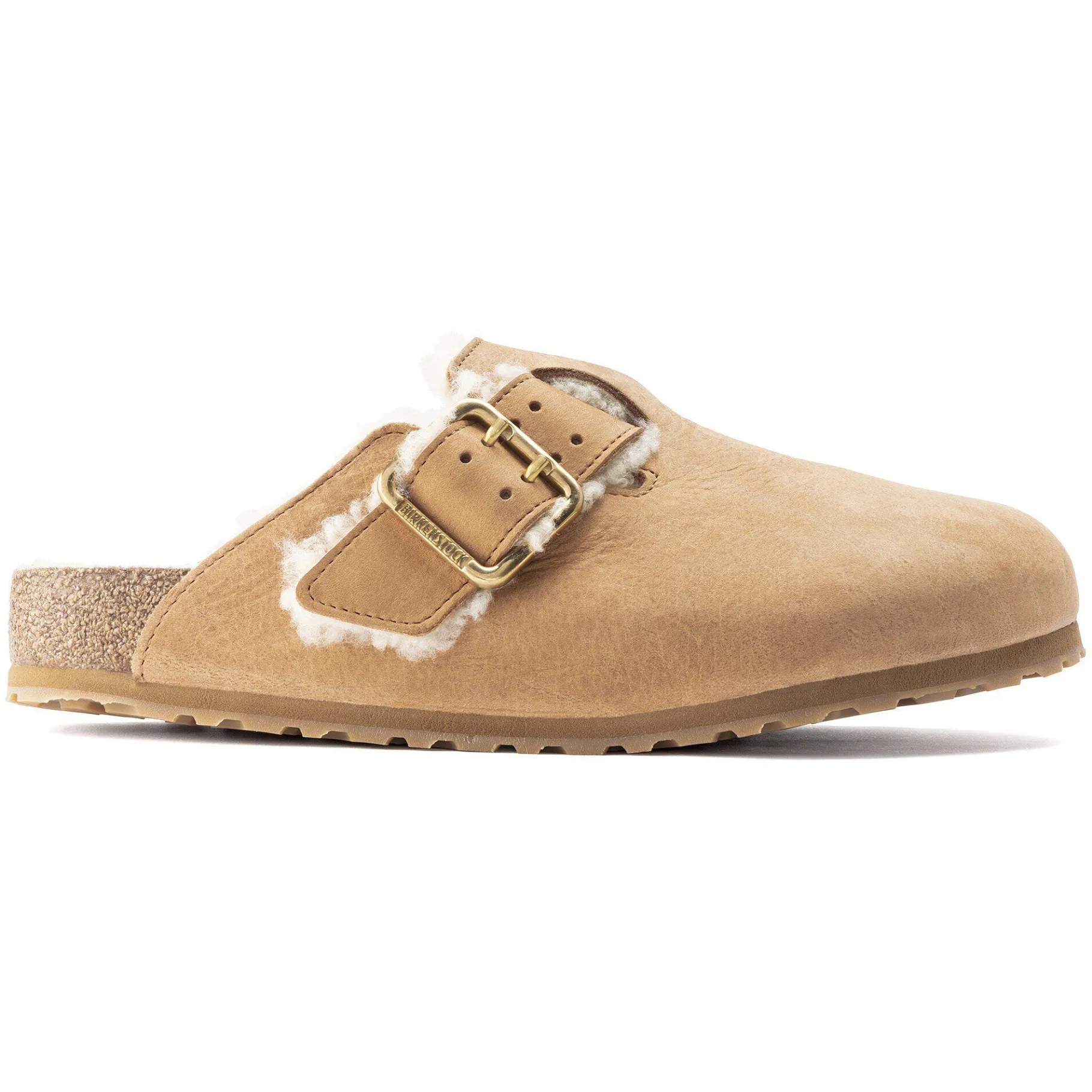 Best Birkenstock Boston Bold Shearling Cognac