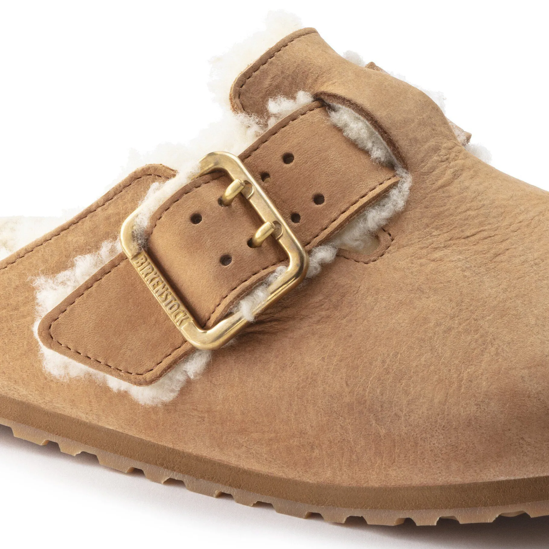 Best Birkenstock Boston Bold Shearling Cognac