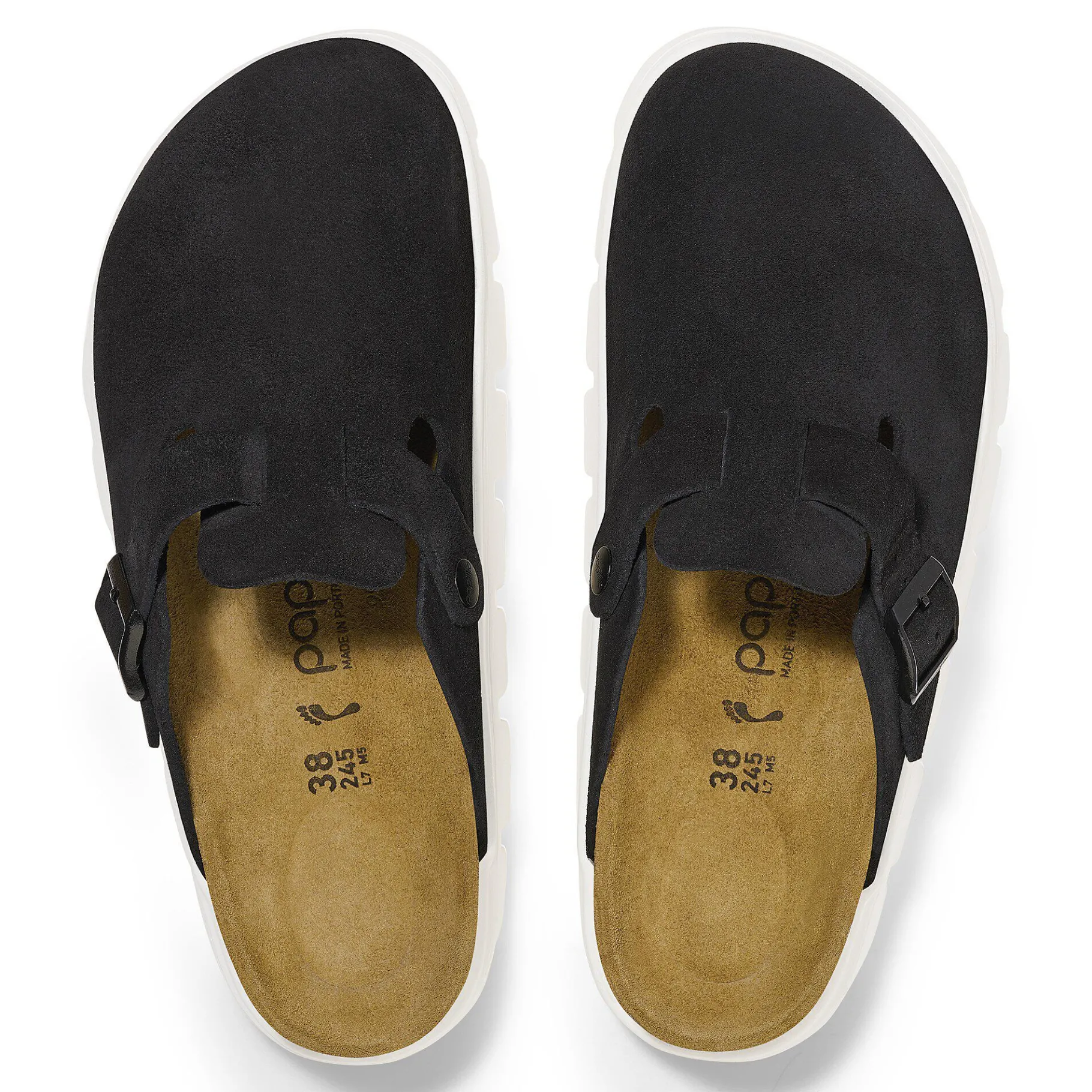 Outlet Birkenstock Boston Chunky Black