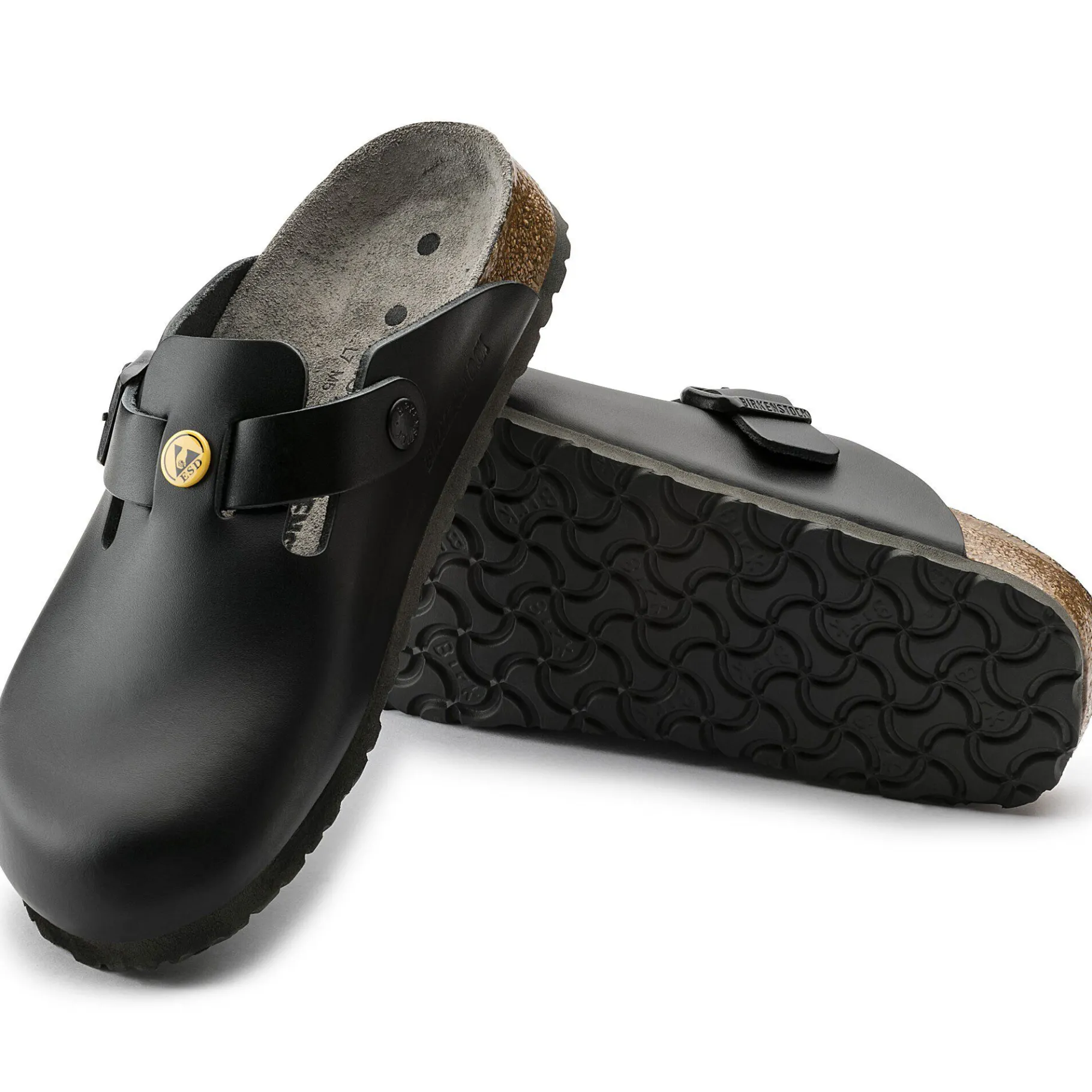 Discount Birkenstock Boston Esd Black
