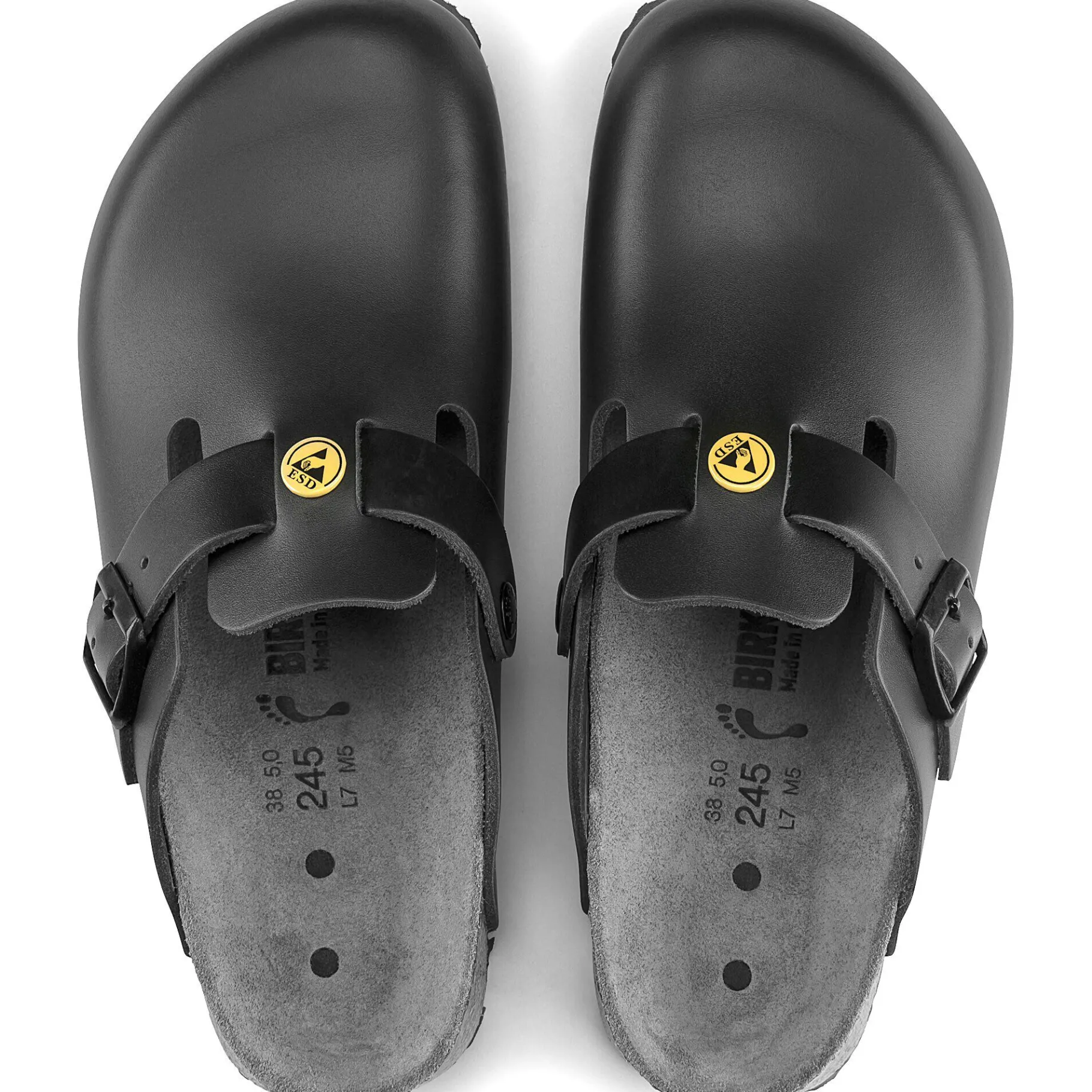 Discount Birkenstock Boston Esd Black
