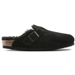 Sale Birkenstock Boston Lammeskind Black