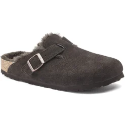 Cheap Birkenstock Boston Lammeskind Mocha