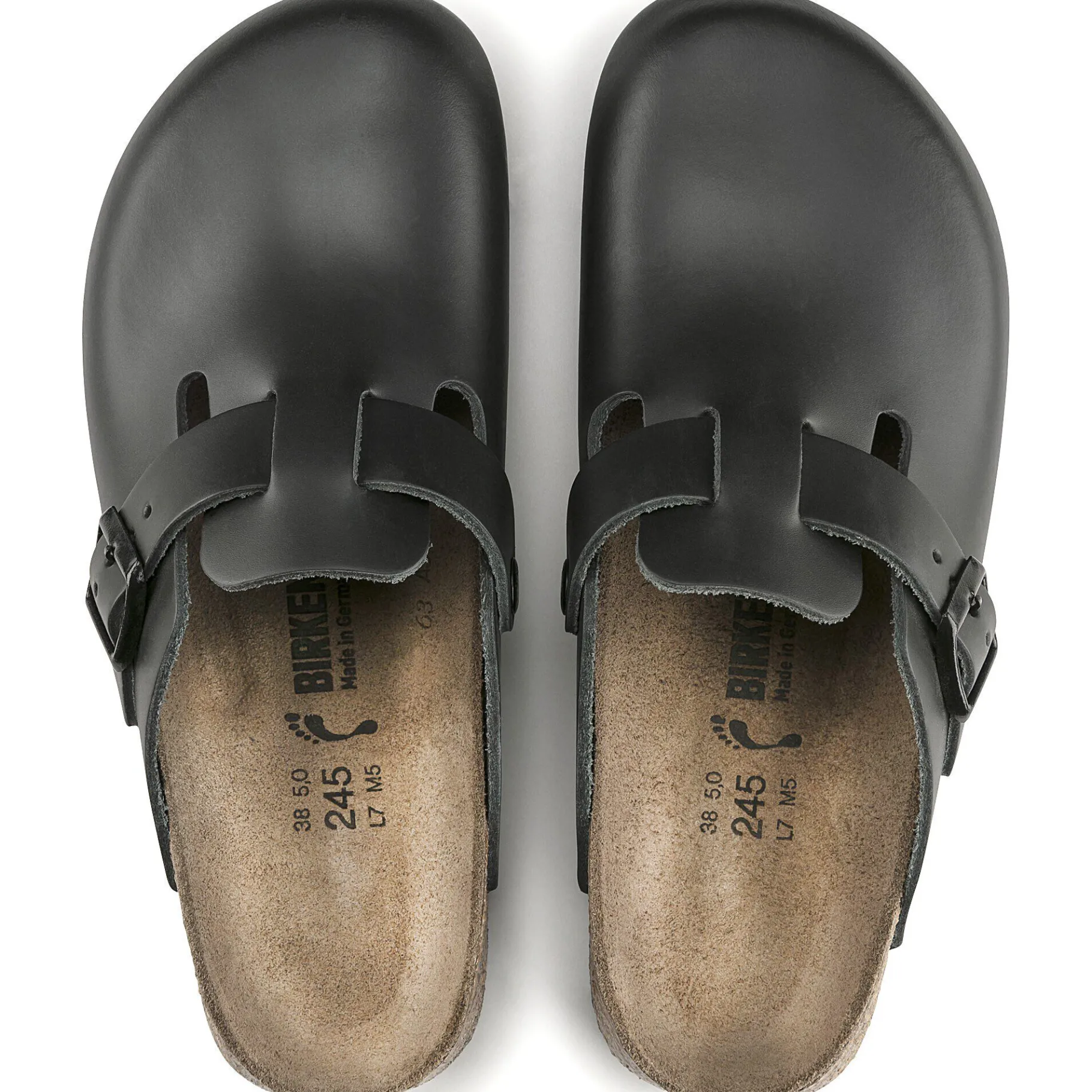 Online Birkenstock Boston Supergreb Black