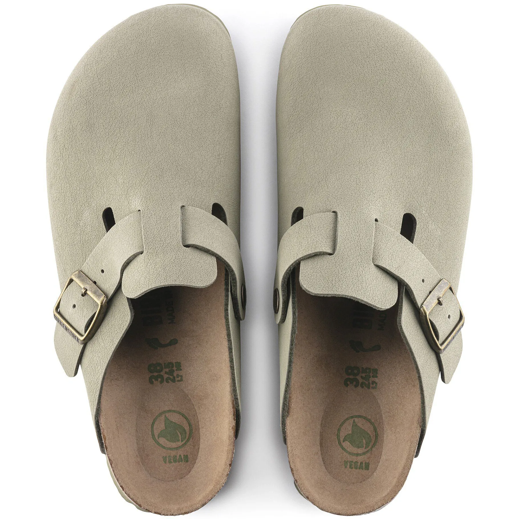 Sale Birkenstock Boston Vegansk Khaki