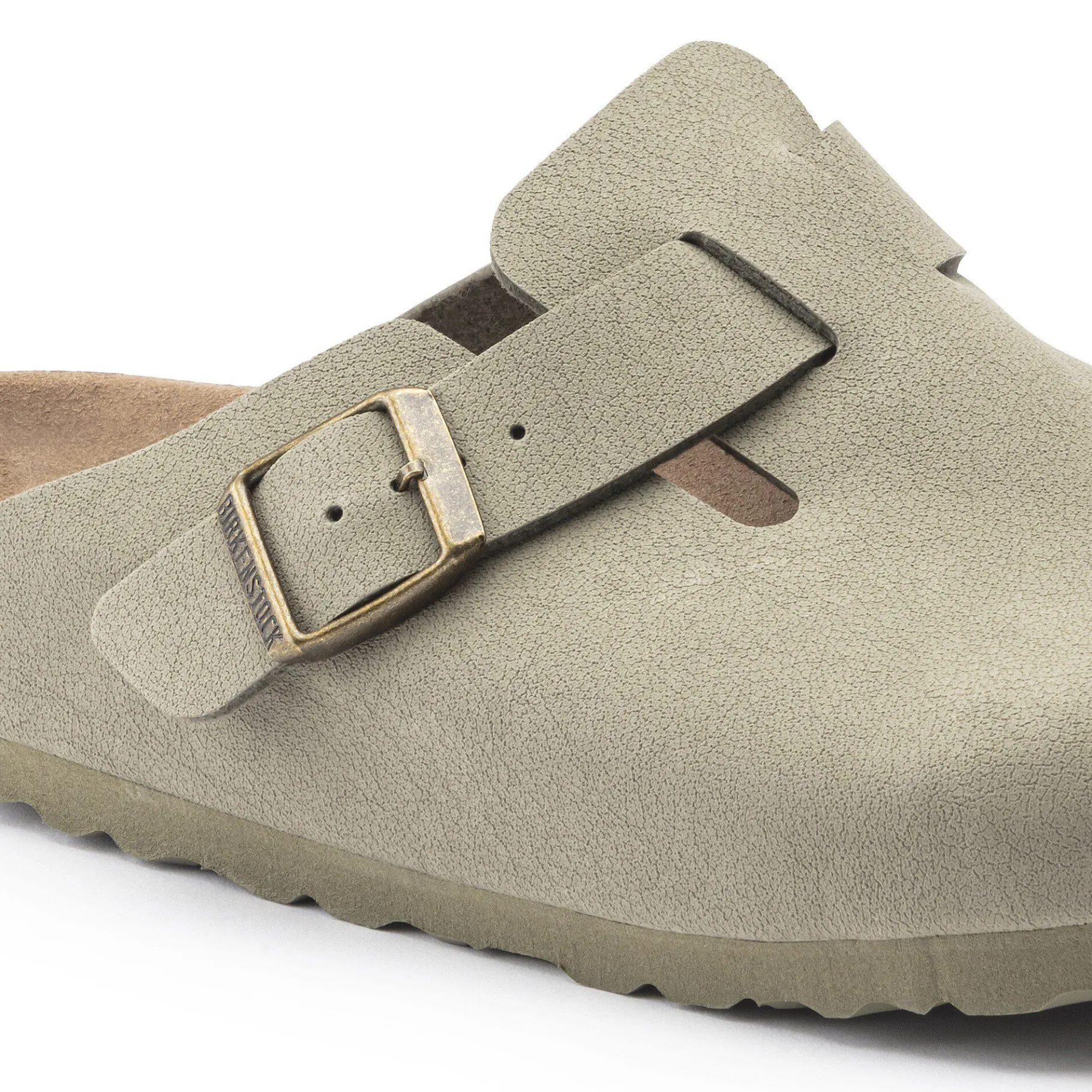 Sale Birkenstock Boston Vegansk Khaki