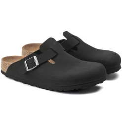 Outlet Birkenstock Boston Vegansk Black