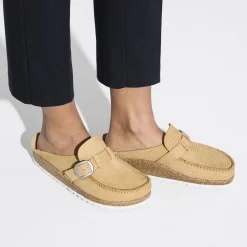 Discount Birkenstock Buckley Latte Cream