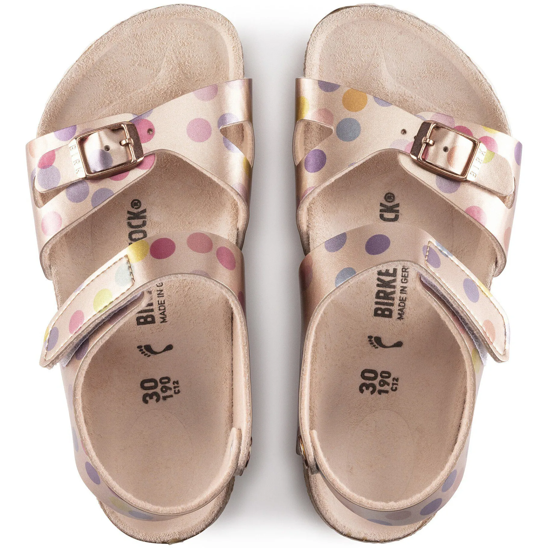 Flash Sale Birkenstock Colorado Kids Electric Metallic Dots Copper