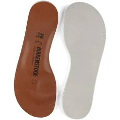 Best Sale Birkenstock Comfort Fodsengssal Laeder Brown