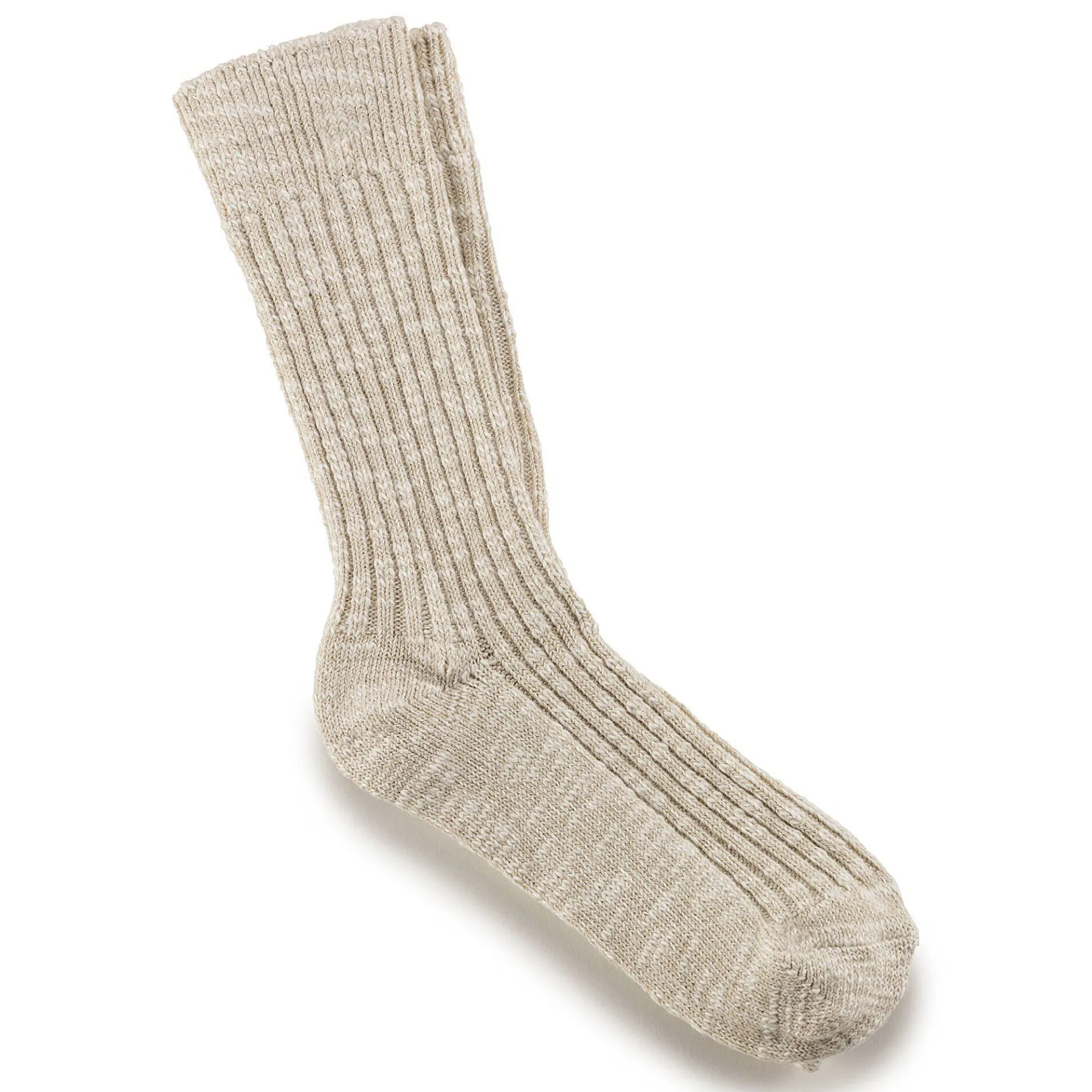 Online Birkenstock Cotton Slub Herrer Beige/White