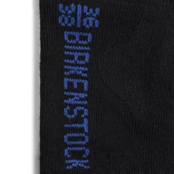 Shop Birkenstock Cotton Sole Invisible Damer Black
