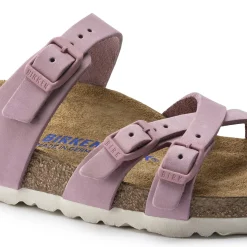 Hot Birkenstock Franca Blod Fodseng Orchid