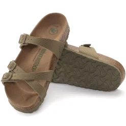 Best Birkenstock Franca Vegan Faded Khaki