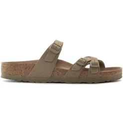 Best Birkenstock Franca Vegan Faded Khaki
