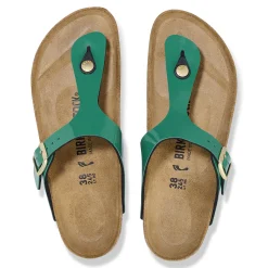 Cheap Birkenstock Gizeh Patent Digital Green