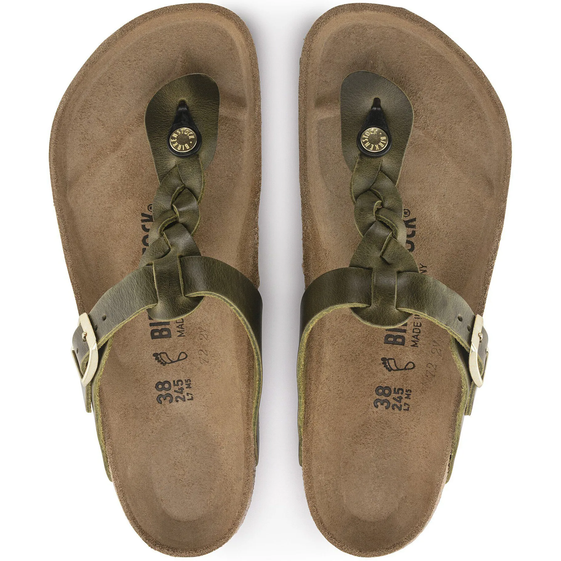 Fashion Birkenstock Gizeh Olive Green