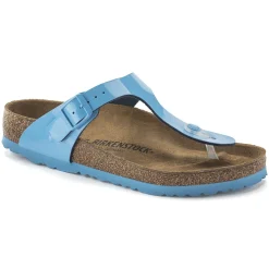 Clearance Birkenstock Gizeh Patent Sky Blue