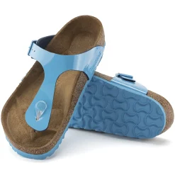 Clearance Birkenstock Gizeh Patent Sky Blue