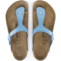 Clearance Birkenstock Gizeh Patent Sky Blue