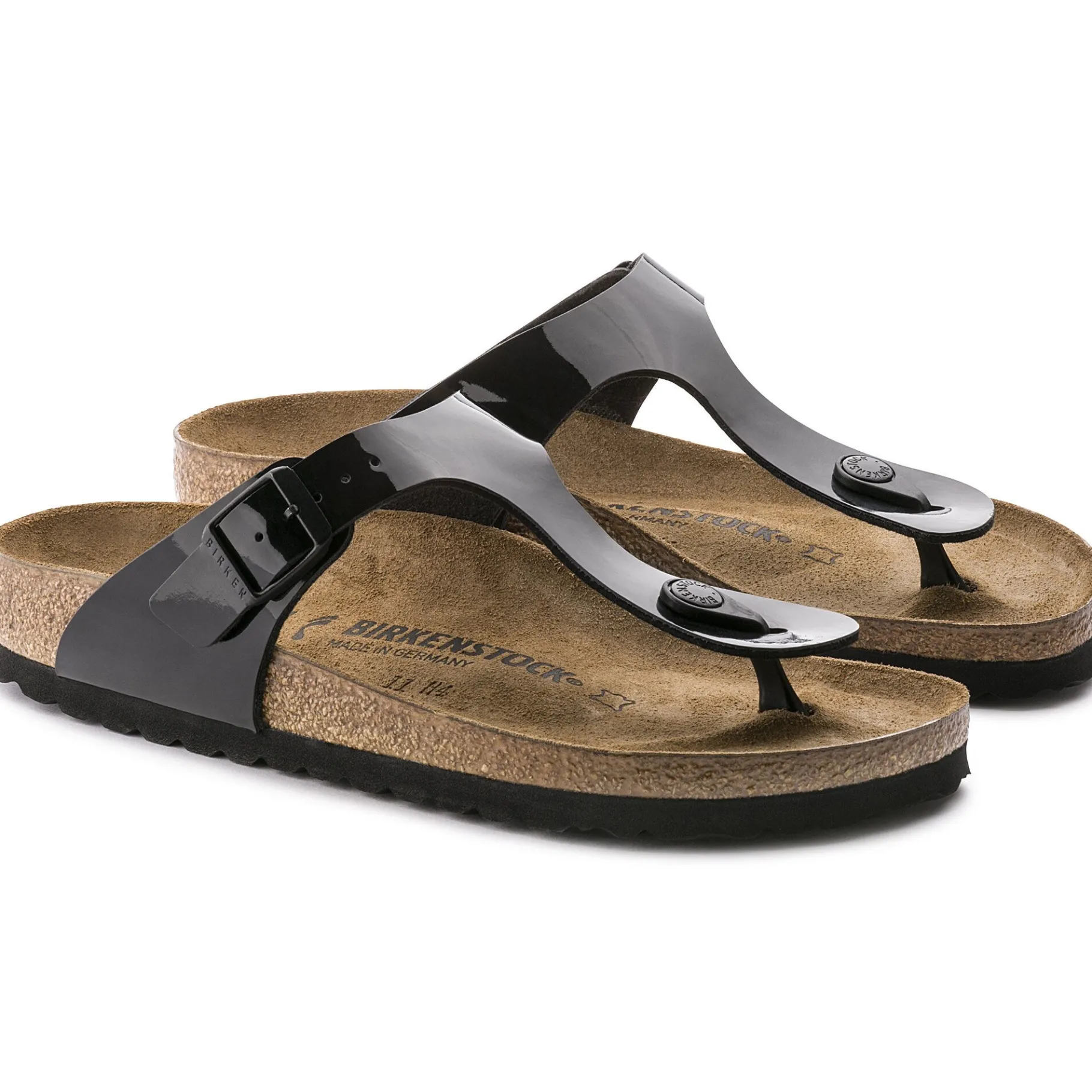 Sale Birkenstock Gizeh Black Patent