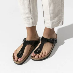 Sale Birkenstock Gizeh Black Patent