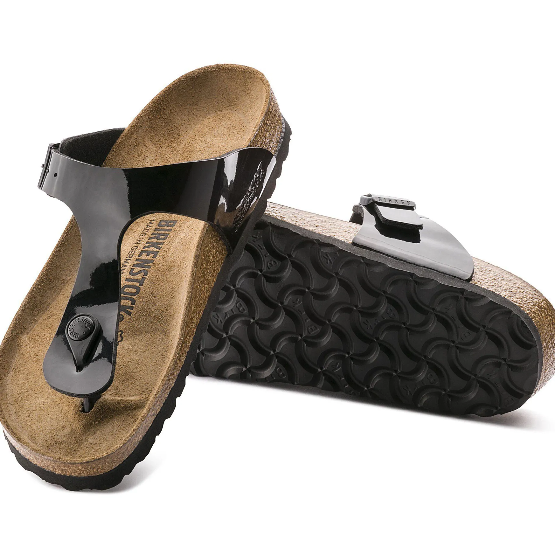 Sale Birkenstock Gizeh Black Patent