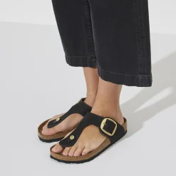 Shop Birkenstock Gizeh Big Buckle Black