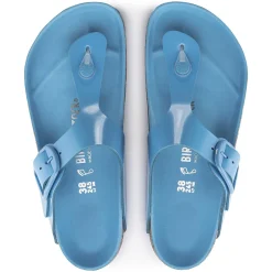 Flash Sale Birkenstock Gizeh Big Buckle High Shine Sky Blue