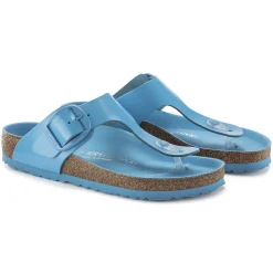 Flash Sale Birkenstock Gizeh Big Buckle High Shine Sky Blue