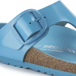 Flash Sale Birkenstock Gizeh Big Buckle High Shine Sky Blue