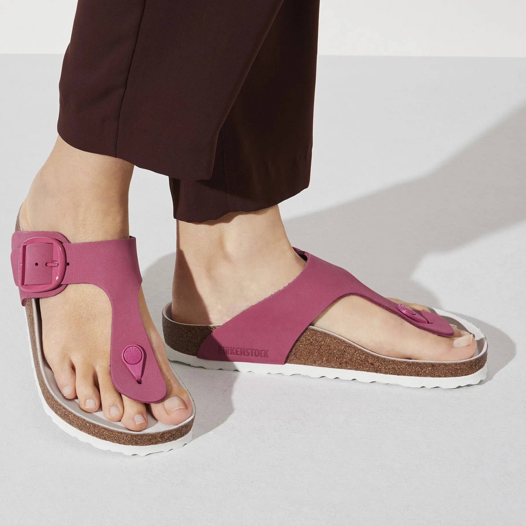 Fashion Birkenstock Gizeh Big Buckle Fuchsia Tulip