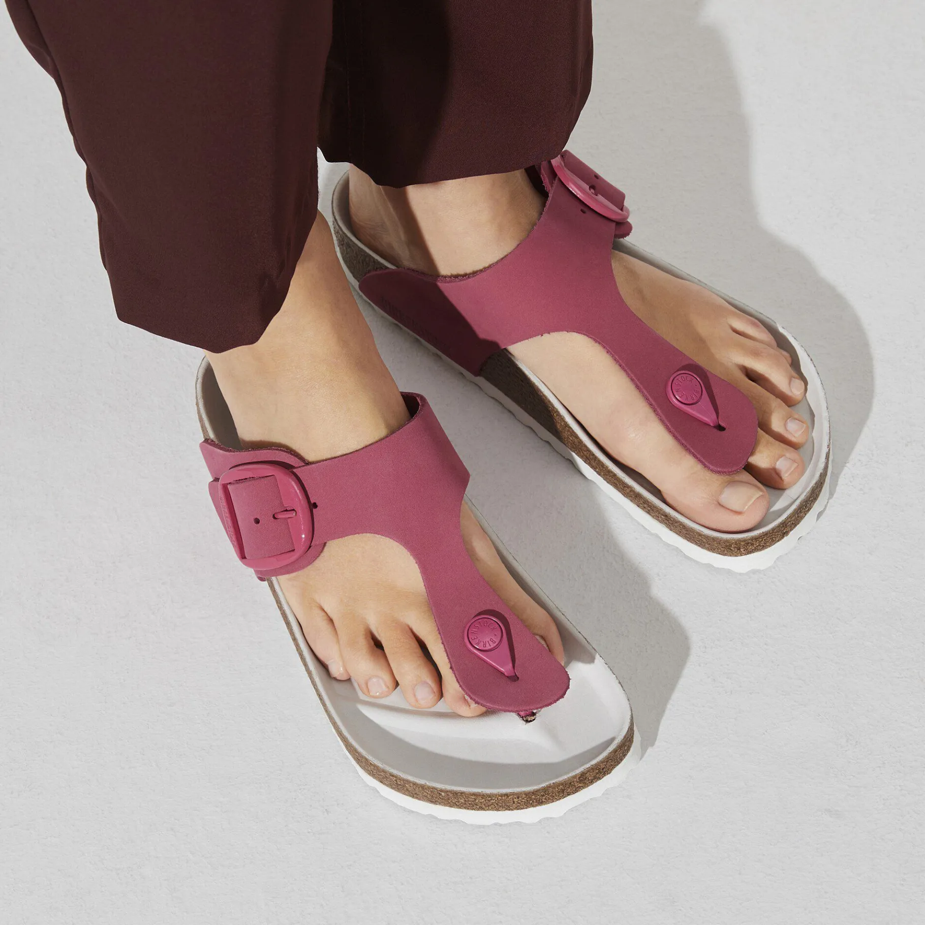 Fashion Birkenstock Gizeh Big Buckle Fuchsia Tulip