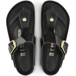 Store Birkenstock Gizeh Big Buckle High Shine Black