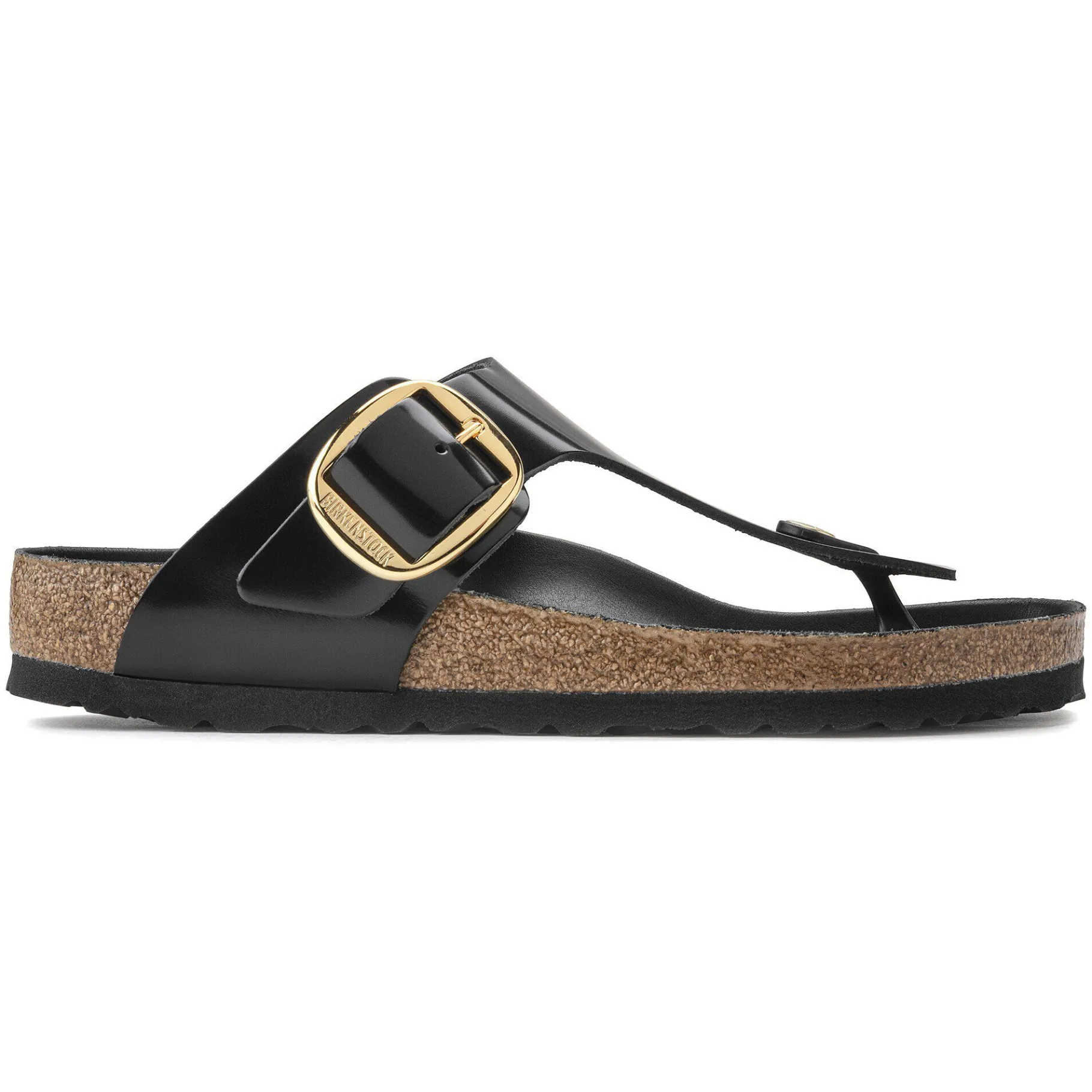Store Birkenstock Gizeh Big Buckle High Shine Black
