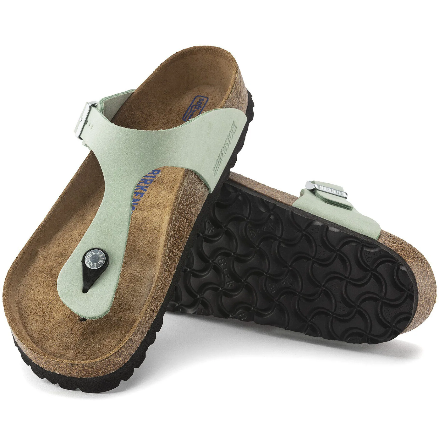 Cheap Birkenstock Gizeh Blod Fodseng Matcha