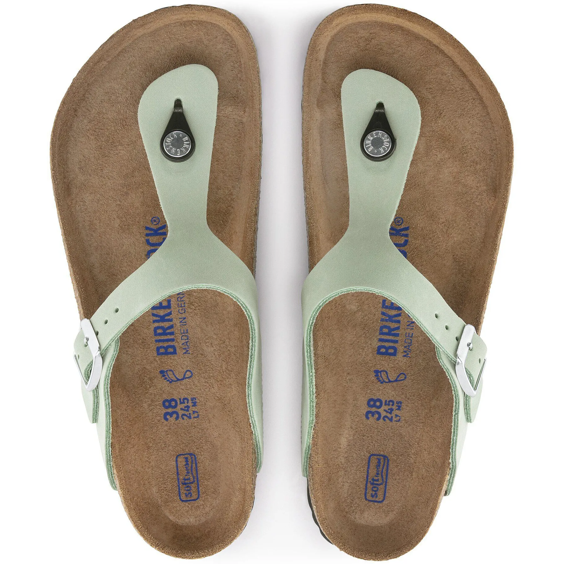 Cheap Birkenstock Gizeh Blod Fodseng Matcha