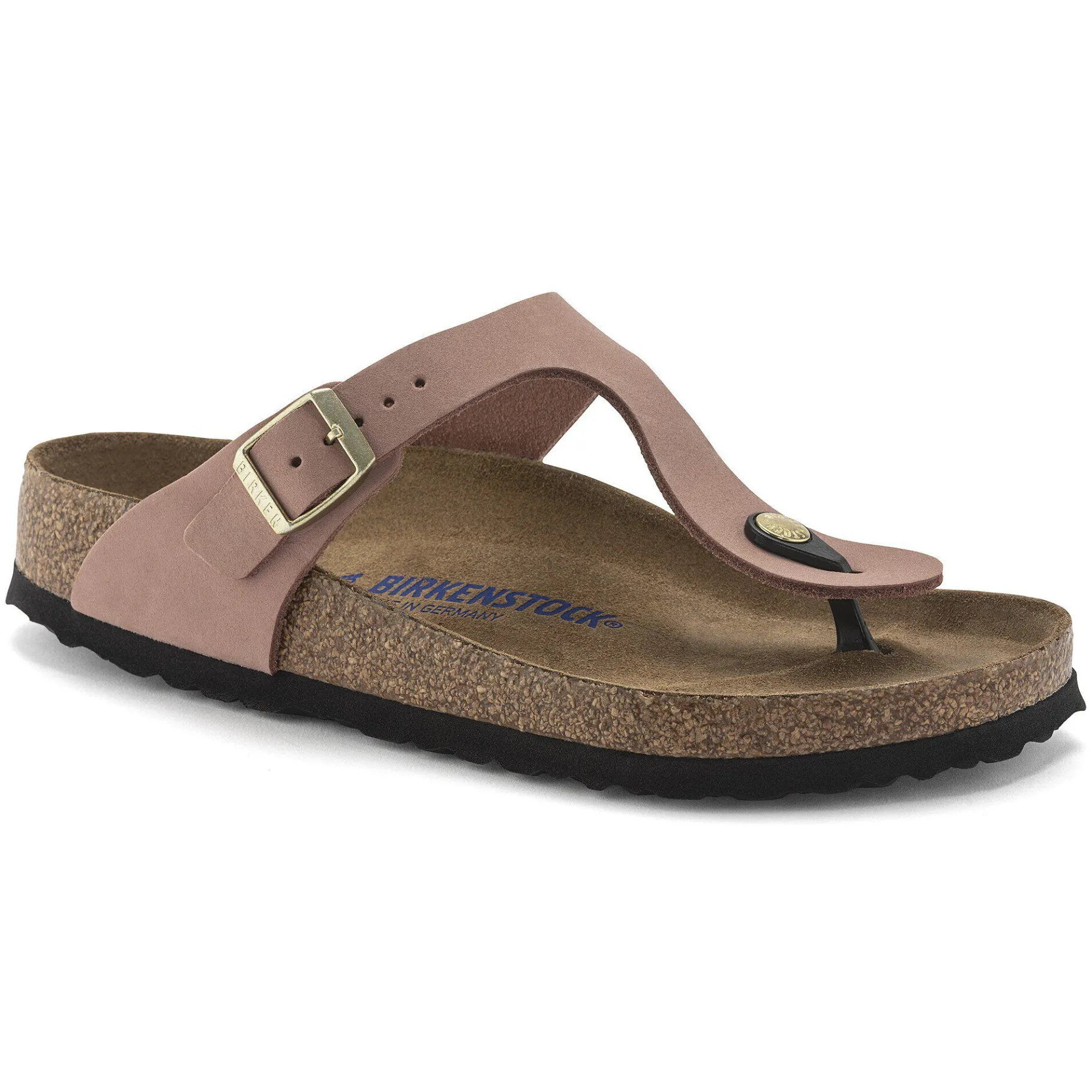 Hot Birkenstock Gizeh Blod Fodseng Old Rose