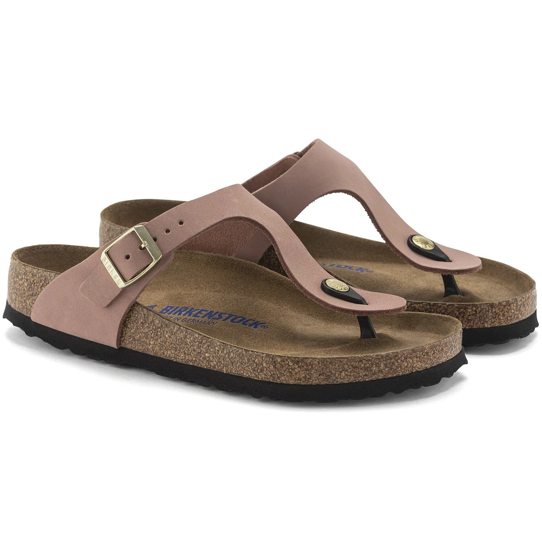 Hot Birkenstock Gizeh Blod Fodseng Old Rose