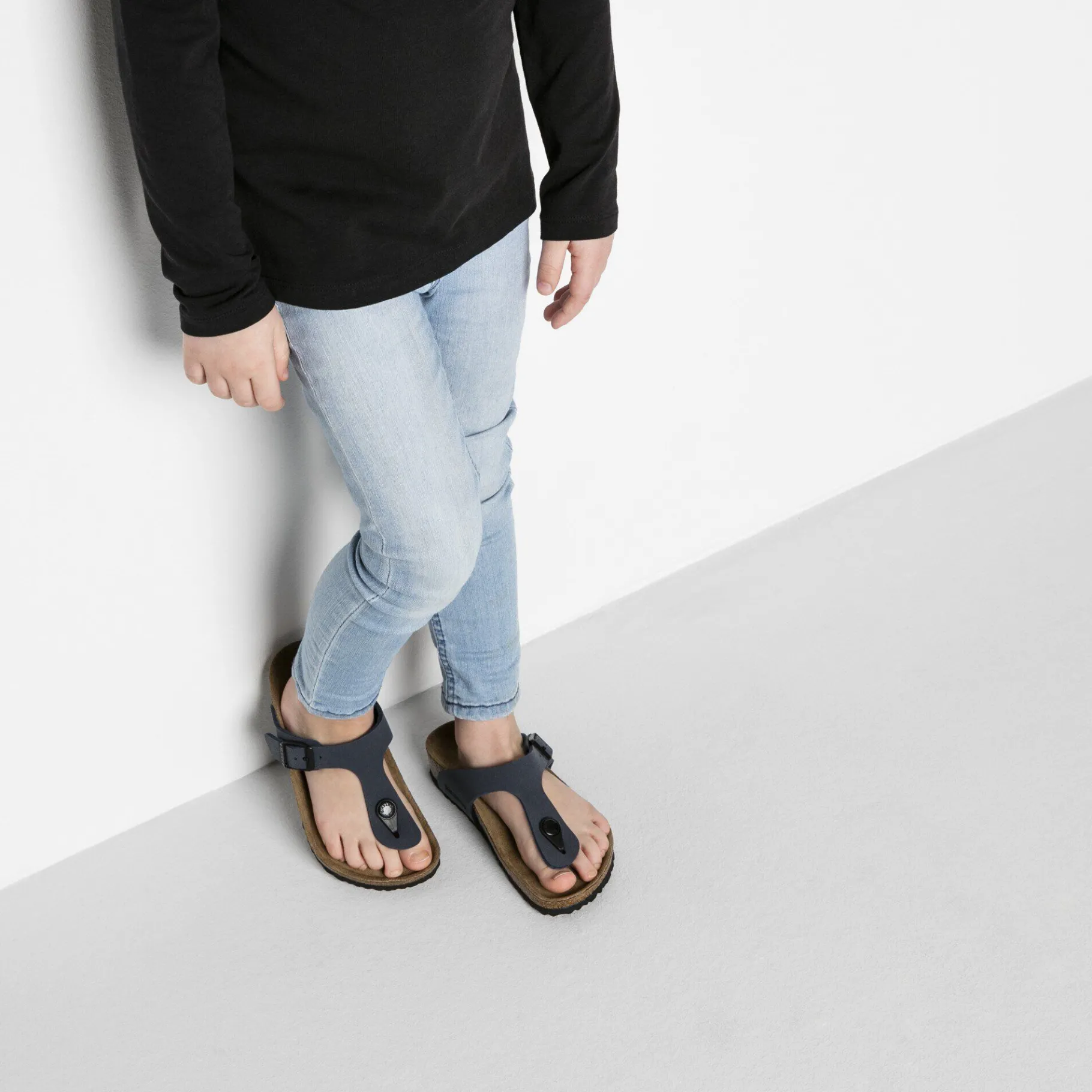 Hot Birkenstock Gizeh Kids Navy