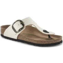 Sale Birkenstock Gizeh Vegan Big Buckle Eggshell