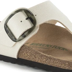 Sale Birkenstock Gizeh Vegan Big Buckle Eggshell