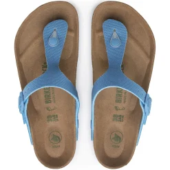 Sale Birkenstock Gizeh Vegansk Blau